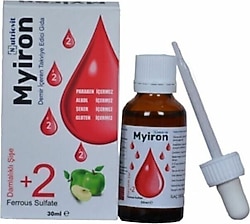 Nutriovit Myiron Parabensiz Demir Damlası 30 ml