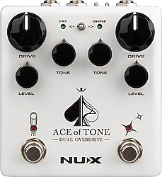 Nux Ace Of Tone Dual Overdrive Pedalı