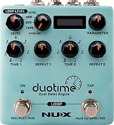 Nux Duo Time Stereo Delay Pedalı