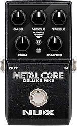 Nux Metal Core Deluxe MKII Distortion Preamp Pedalı