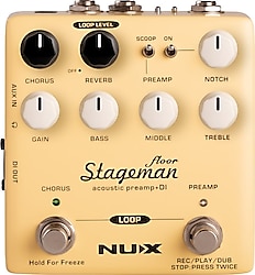 Nux NAP-5 Stageman Floor Akustik Preamp & Di Box