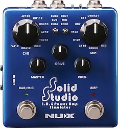 Nux NSS-5 Solid Studio IR & Power Amfi Simulatörü
