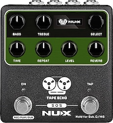 Nux Tape Echo Delay Pedalı