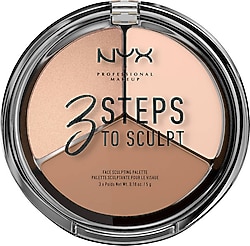 NYX Professional Makeup 3 Steps To Sculpt Kontür Paleti