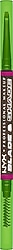 NYX Professional Makeup Blade N Shade Çift Taraflı 07 Ash Brown Kaş Kalemi