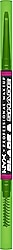 NYX Professional Makeup Blade N Shade Çift Taraflı 12 Black Kaş Kalemi