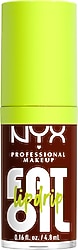 NYX Professional Makeup Fat Oil Lip Drip Parlatıcı Status Update Dudak Yağı