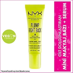 NYX Professional Makeup Plump Serum Right Back Makyaj Bazı 8 ml
