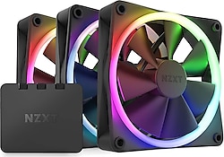 NZXT F120 RGB RF-R12TF-B1 Siyah 12 cm 3'lü Kasa Fanı