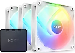 NZXT F120 RGB Core RF-C12TF-W1 Beyaz 12 cm 3'lü Kasa Fanı