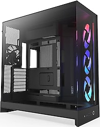 NZXT H6 Flow CC-H61FW-R1 RGB Fanlı Beyaz ATX Oyuncu Kasası