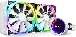NZXT KRAKEN X63 RGB 280 中古品 NZXT Kraken X63 RGB RL-KRX63-RW 280 mm Beyaz İşlemci Sıvı Soğutucu