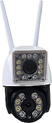 O-Kam 3011 Çift Kameralı Full HD 4 MP Gece Görüşlü IP Wi-Fi Güvenlik Kamerası