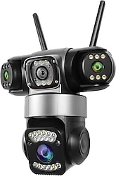 O-Kam 6030 9 MP Gece Görüşlü IP Wi-Fi Güvenlik Kamerası
