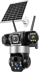 O-Kam 6040 9 MP Solar Gece Görüşlü Wi-Fi IP Güvenlik Kamerası