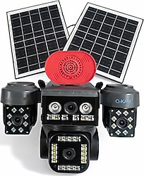 O-Kam 8050 9 MP Solar Güneş Enerjili Güvenlik Kamerası