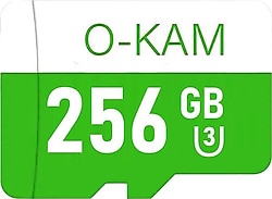 O-Kam Class 10 UHS-I U3 256 GB Micro SD Kart