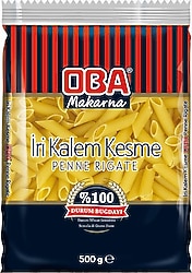 Oba İri Kalem Kesme Makarna 500 gr