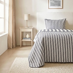 Ocean Home Textile Çift Kişilik Yatak Örtüsü Seti