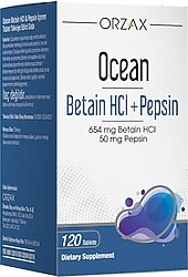 Ocean Betain HCI + Pepsin 120 Tablet