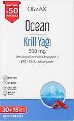 Ocean Krill Oil 500 mg 45 Kapsül