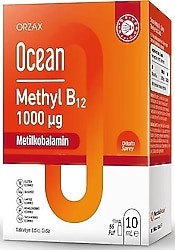 Ocean Methyl B12 1000 mcg 10 ml Dilaltı Sprey