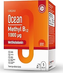 Ocean Methyl B12 1000 mcg 5 ml Dilaltı Sprey