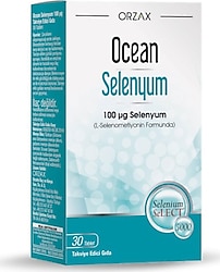 Ocean Selenyum 100 mcg 30 Tablet