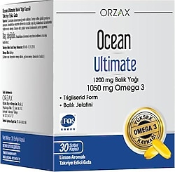 Ocean Ultimate Balık Yağı 1200 mg 30 Kapsül