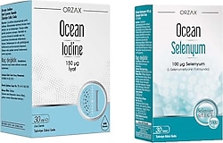 Ocean Iodine 30 ml + Selenyum 30 Tablet