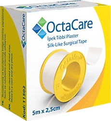 OctaCare İpek Tıbbi Plaster 5m x 2.5cm