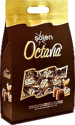 Octavia Fındıklı Krema Dolgulu Pirinç Patlaklı Sütlü Çikolata 400 gr