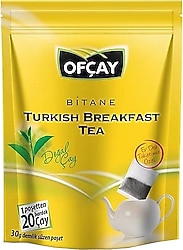 Ofçay Bitane Turkish Breakfast Tea Eko 30 gr 30'lu Demlik Poşet Çay
