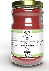 OG Natural Organik Karışık Domates Biber Salçası 650 gr