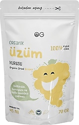OG Natural Organik Üzüm Kurusu 70 gr