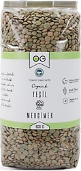 OG Natural Organik Yeşil Mercimek 800 gr