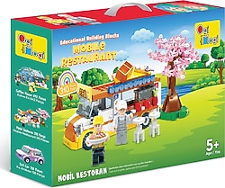 Ogi Mogi Toys Mobil Restoran 310 Parça Yapı Seti