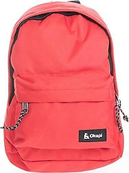 Okapi OKP-134 Midi Boy Kırmızı Okul Sırt Çantası