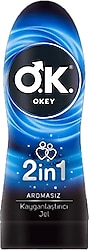 Okey 2 in 1 Aromasız Kayganlaştırıcı Jel 200 ml