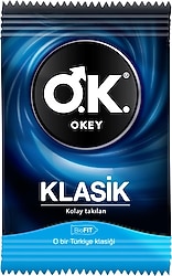 Okey Klasik 3'lü Prezervatif