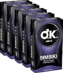 Okey Sımsıkı 10'lu 5 Adet Prezervatif