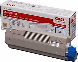 Oki 44643007 Mavi Toner