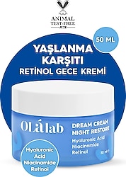 Olalab Yaşlanma Önleyici Retinol Gece Kremi 50 ml