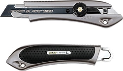 Olfa LTD-L-LFB Vidalı Metal 18 mm Geniş Maket Bıçağı