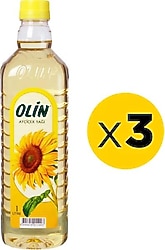 Olin Ayçiçek Yağı 1 lt Pet 3'lü