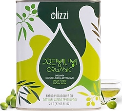 Olizzi Premium Organik Natürel Sızma Zeytinyağı 2 lt