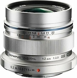 Olympus M.ZUIKO Digital ED 12mm f/2.0 Lens