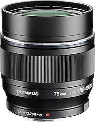 Olympus M.ZUIKO Digital ED 75mm f/1.8 Lens