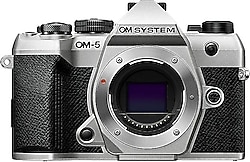 OM System OM-5 Mark II Body Gümüş Aynasız Fotoğraf Makinesi