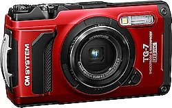 OM System Tough TG-7 Kırmızı Dijital Fotoğraf Makinesi